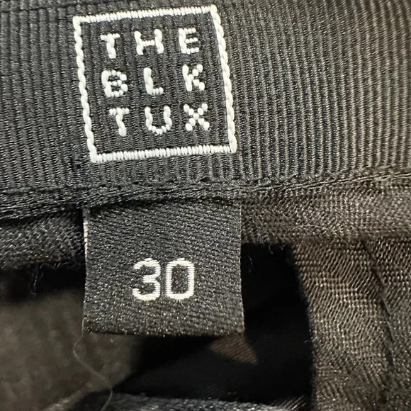 THE BLK TUX 30x34 Black Dress Pants - Picture 3 of 5